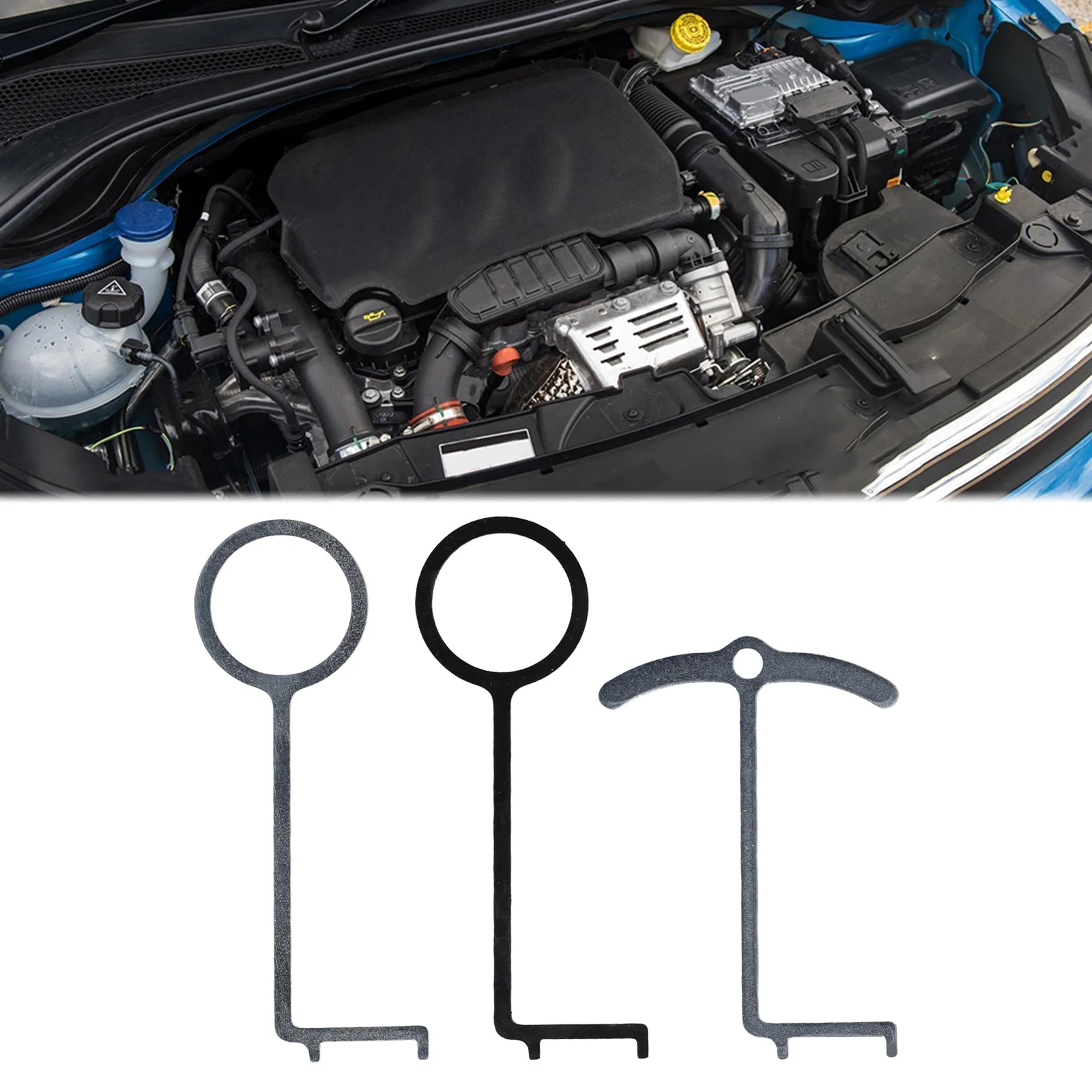 Model Kit Engine - エンジン調整用タイミングベルトテストツールセット オペル ピュアテック 1.0/1.2モデル専用 高精度