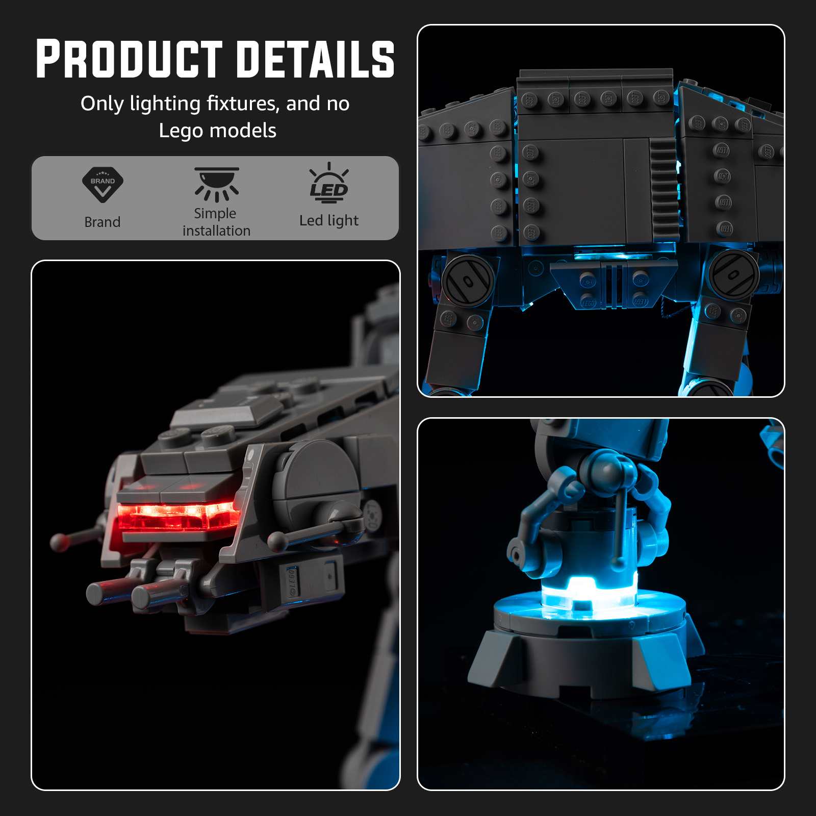 レゴ LEGO AT-AT 75440 ビルディングブロック - Model Kit Fantasy のレビューと価格