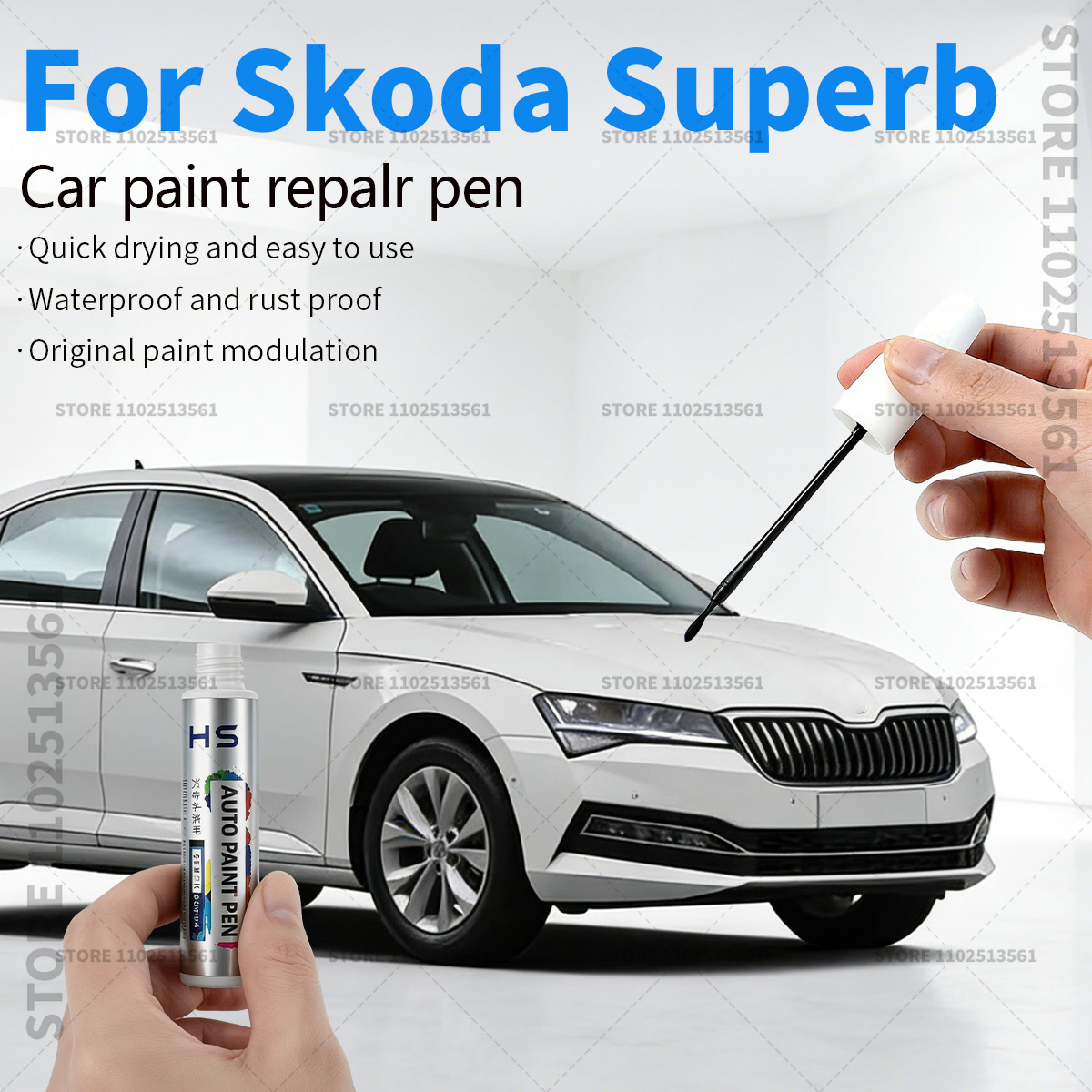 車の塗装修理ペンシュコダ用スーパーブペイントスクラッチ修復ア - Paint Model Kit のレビューと価格