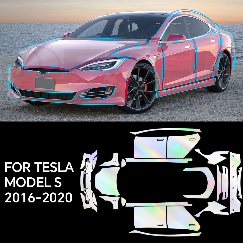 テスラモデル S 2016-2020 TPU ペイント保護フ - Paint Model Kit のレビューと価格