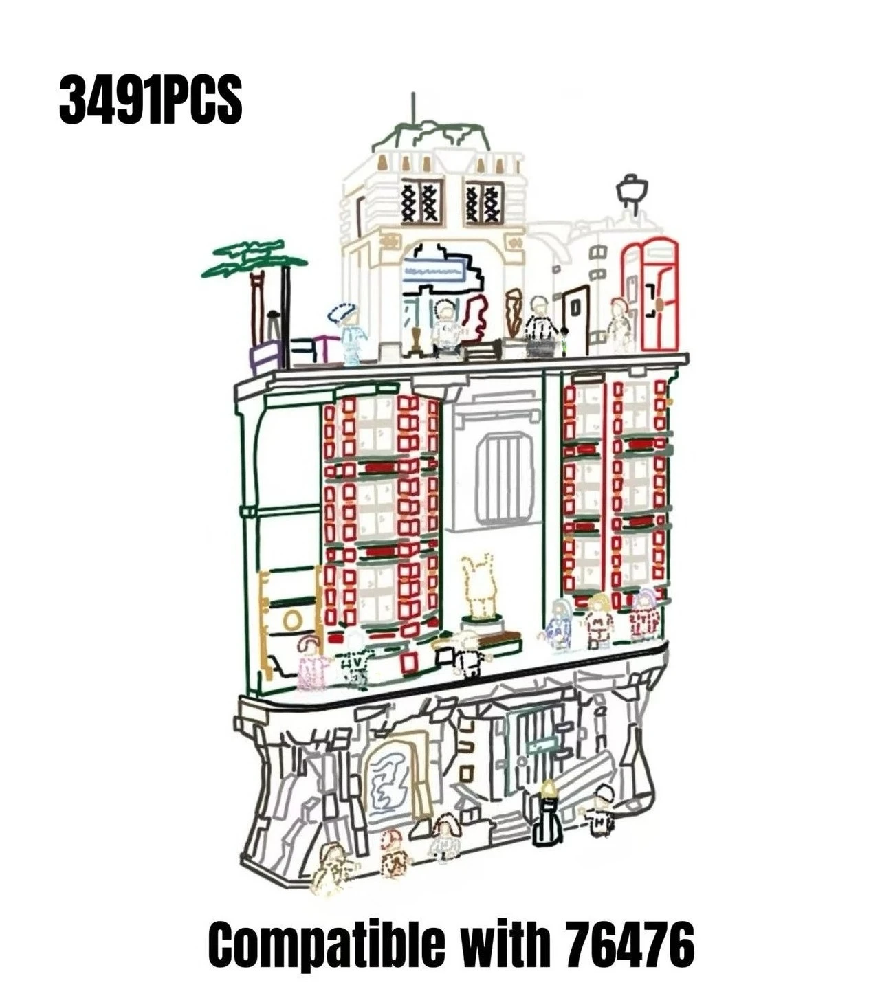 新発売の組み立て式模型ブロック。大人向けのコレクションとして - Model Kit Fantasy のレビューと価格