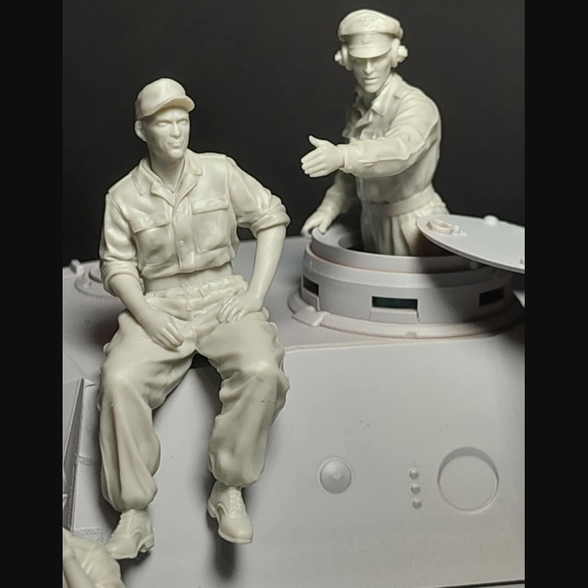 1/35 レジンモデルフィギュア GK、未組立・未塗装キット - Model Kit Fantasy のレビューと価格