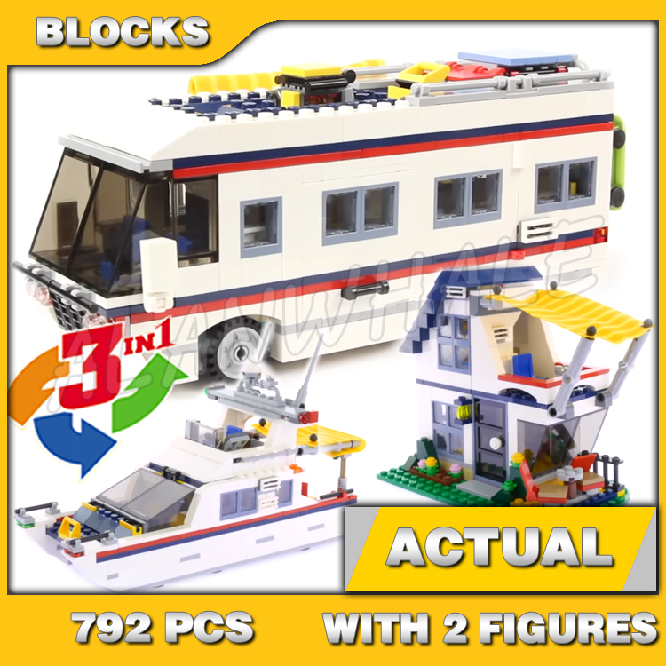 792ピース 3in1 クリエイティブ バケーション ゲッタ - Model Kit Yacht のレビューと価格