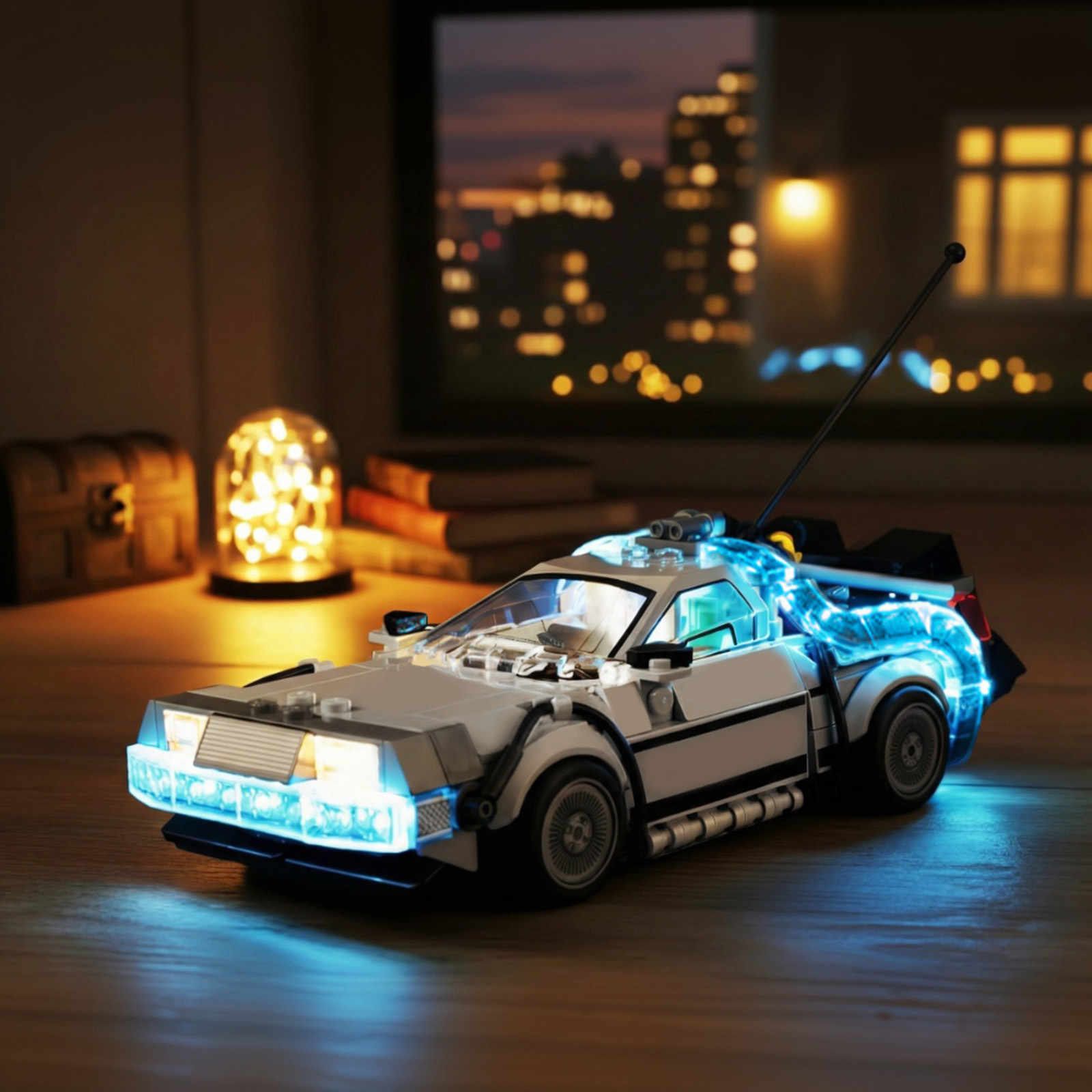 レゴ タイムマシン用 LED ライトキット バック・トゥ・ザ - Model Kit Fantasy のレビューと価格