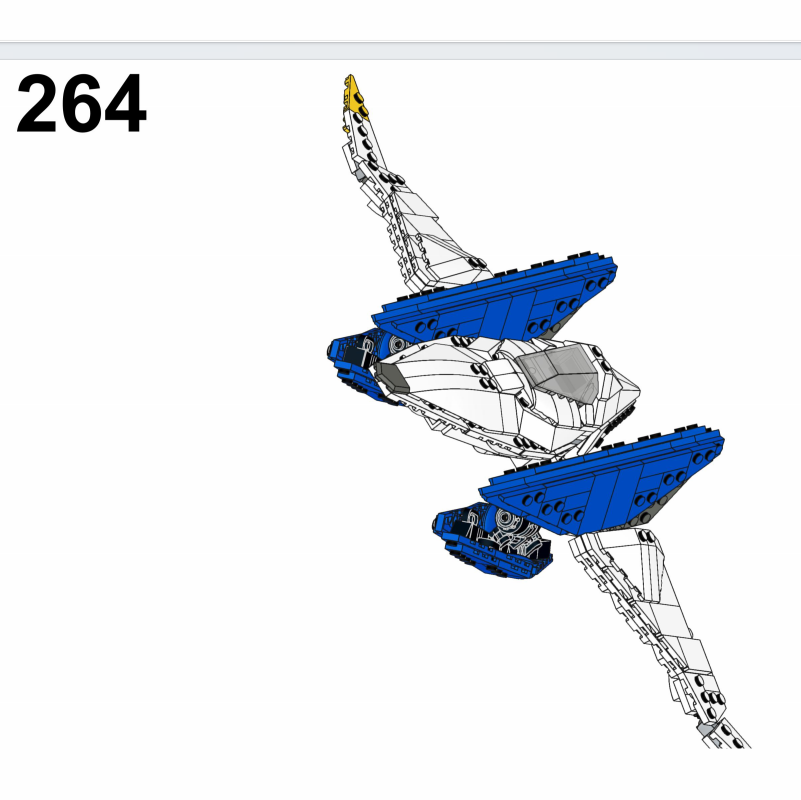 ホワイトアーウィングモデル MOC ビルディングブロック D - Model Kit Fantasy のレビューと価格