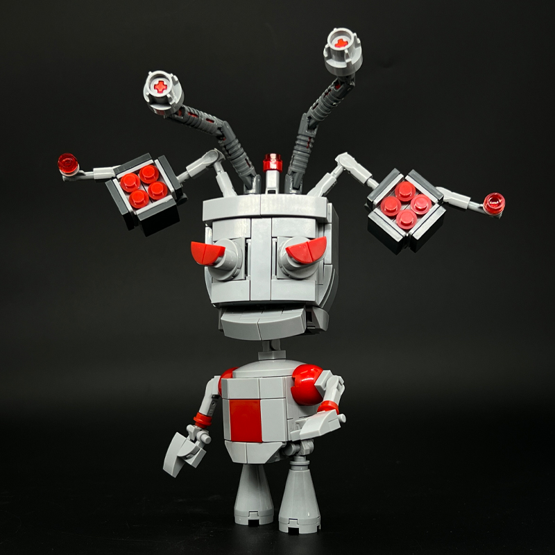 エイリアンロボット犬クリエイティブモデルビルディングブロック - Model Kit Fantasy のレビューと価格